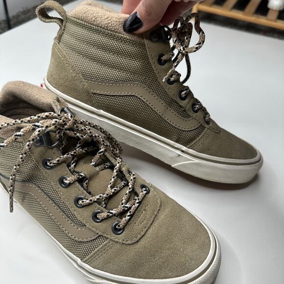 Vans Ward Hi MTE Kelp Green Sneakers - Picture 3 of 6